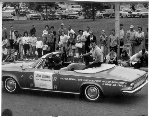 1963 car in parade