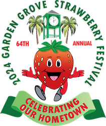 2024 Garden Grove Strawberry Festival logo