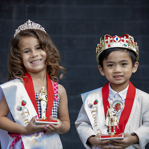 2024 Strawberry Festival Tiny Tot King and Queen