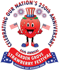 Garden Grove Strawberry Festival Logo